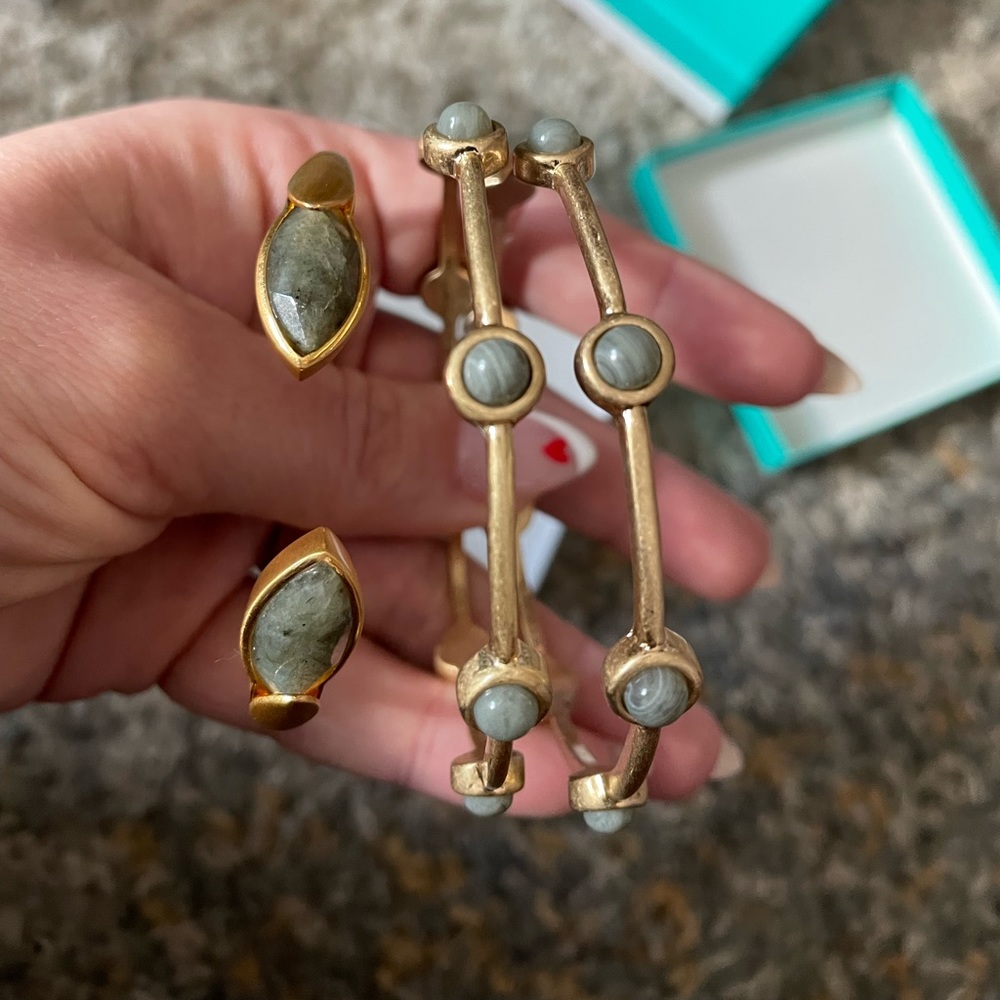 Gold bracelets